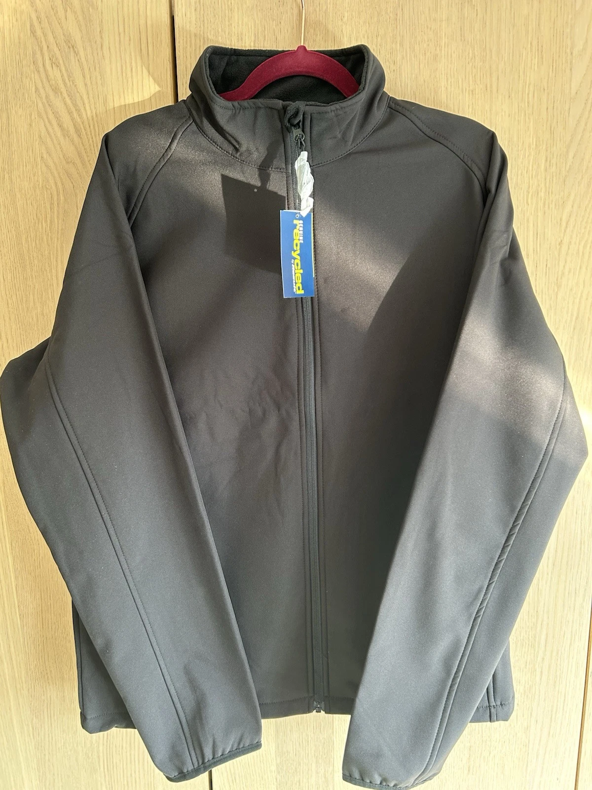 Result Jacket Softshell Jacket Coat Zip Up Large Black