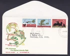 1969 FIRST FLIGHT ENGLAND - AUSTRALIA DECIMAL STAMP ROYAL FIRST DAY COVER #19