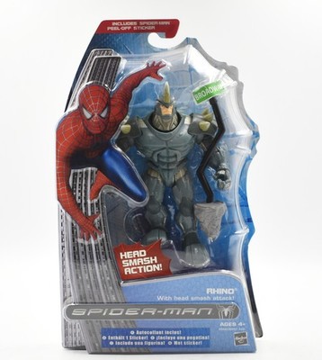 Spider-Man 3 The Movie - Rhino (Head Smash Attack) Actionfigur