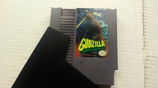 Vintage NES Godzilla Video Game Nintendo 1988 Cartridge 80's Toys Toho Monsters