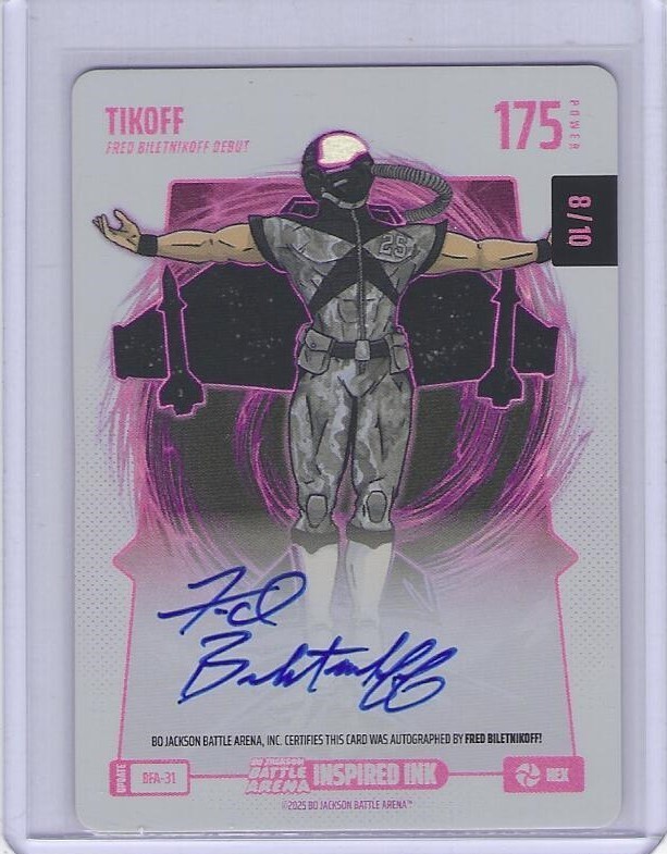 2025 Bo Jackson Battle Arena Alpha Update - TIKOFF - Hex Auto 8/10
