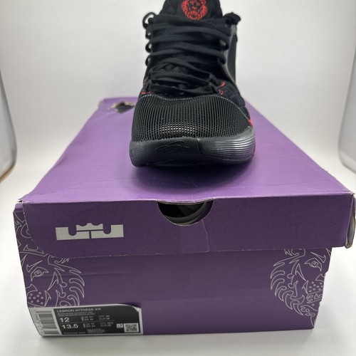 Nike Lebron Witness VIII Black University Red FB2239-005 Men’s Size: 12 New NIB - Picture 11 of 15