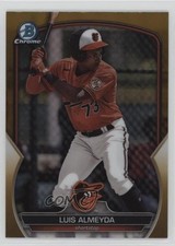2023 Bowman Draft Chrome Gold Refractor /50 Luis Almeyda #BDC-145 0m4f