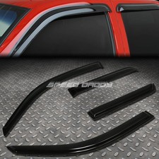 For 03-09 4 Runner N210 Smoke Tint Window Visor Shadesun Windrain Deflector