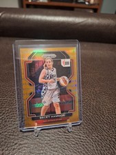 2022 Panini Prizm WNBA #165 Becky Hammon W25 Orange logo Prizm /49 Aces Stars