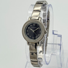 Women's NINE WEST 9W Petite Silver Tone 23mm Bracelet Watch, Runs, 9W/1544