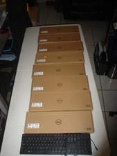 Lot Of 9 Dell KB216-BK-US USB Wired Keyboard - Black