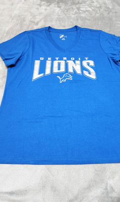 Detroit Lions Womens G-III 4 Her Large Crewneck Top T-Shirt NFL Football NWT
