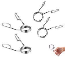 4 Pieces 2 Inch Dumbbell Spring Clips, Olympic Barbell Clamps Locking Collars...