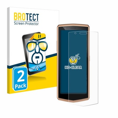 2x Cubot Pocket 3 Displayschutzfolie Transparent