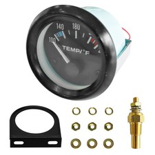 BDZMC 2" 52mm DC12V Car Water Temperature Gauge, 100-250     Temp Gauge