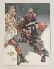 KEVIN GARNETT 2000-01 UD Pros and Prospects Star Command #SC10 Timberwolves MVP