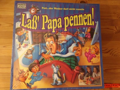 Parker Brettspiel Laß Papa Pennen Original 1993 Neu und OVP - Bild 1 von 4