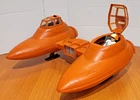 Vintage 1980 STAR WARS ESB Kenner Twin Pod Cloud Car with Cloud Car Pilot