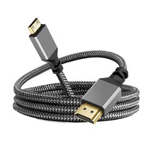 Mini HDMI To HDMI Cable High Speed Cord 3D 4K/60Hz 1080p For HDTV Camera Monitor