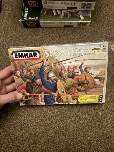Emhar 1/72 Anglo-Saxon Warriors New Seal Broken  - Picture 1 of 4