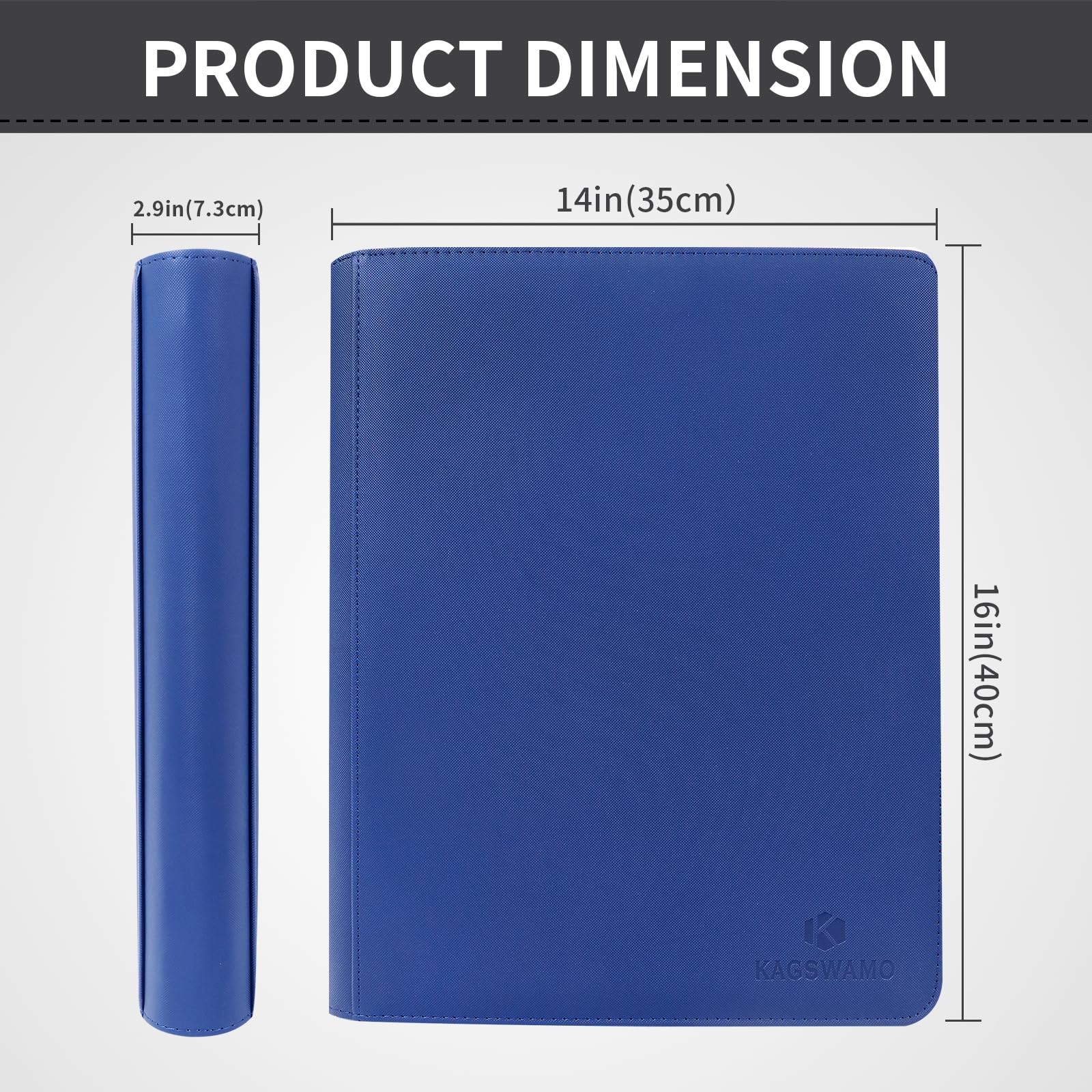 Topleoader Toploader Binder, Holds 324 Toploaders, 9 Pockets, Top Loader Binder ...