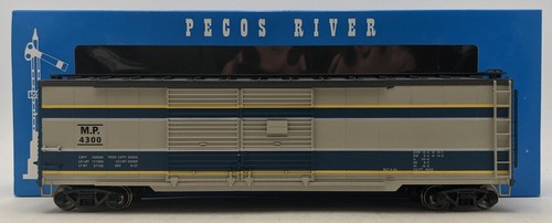 Pecos River Brass SB-0115-1 O Missouri Pacific Double Door Boxcar #4300 (2-Rail) | Zustand: Used