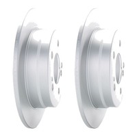 2 Bremsscheiben Ø 258 Mm Voll Bosch Passend FüR U.A. MERCEDES-BENZ 124