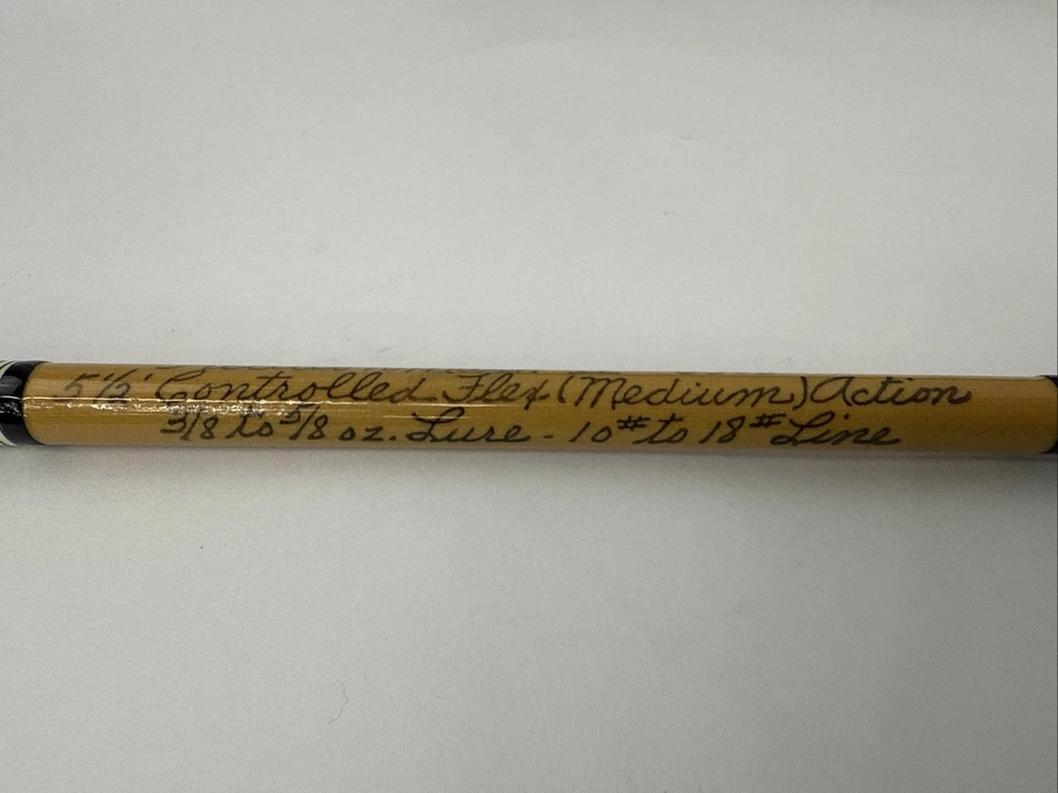 Caña de pescar de acción media flexible controlada Heddon Mark 4 IV #6305 5-1/2' Foto 2 de 4