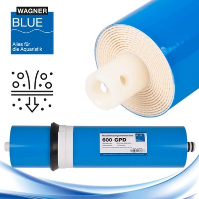 Wagner BLUE Expert Aquaristik Ersatz Filter Osmose Membran 600 GPD 2200Liter/Tag