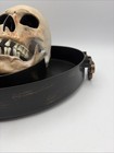 Metal Teeth Animation Gemmy Singing Talking Skull Platter Candy Bowl Halloween animated ...
