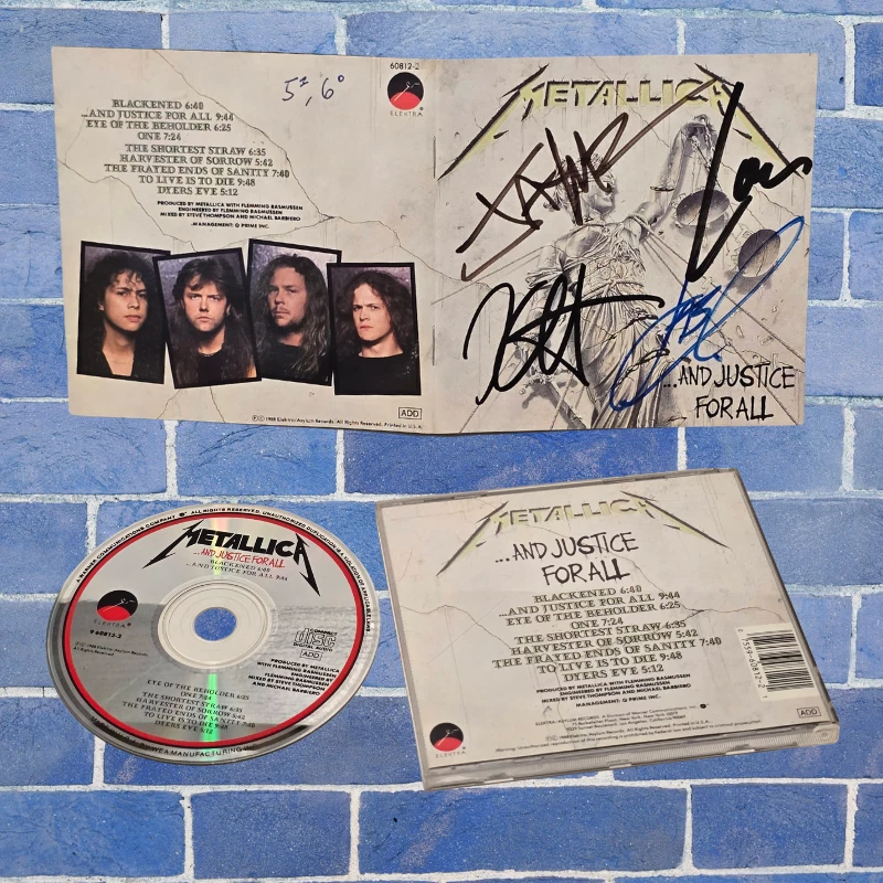 Metallica Signed Memorabilia for sale | eBay