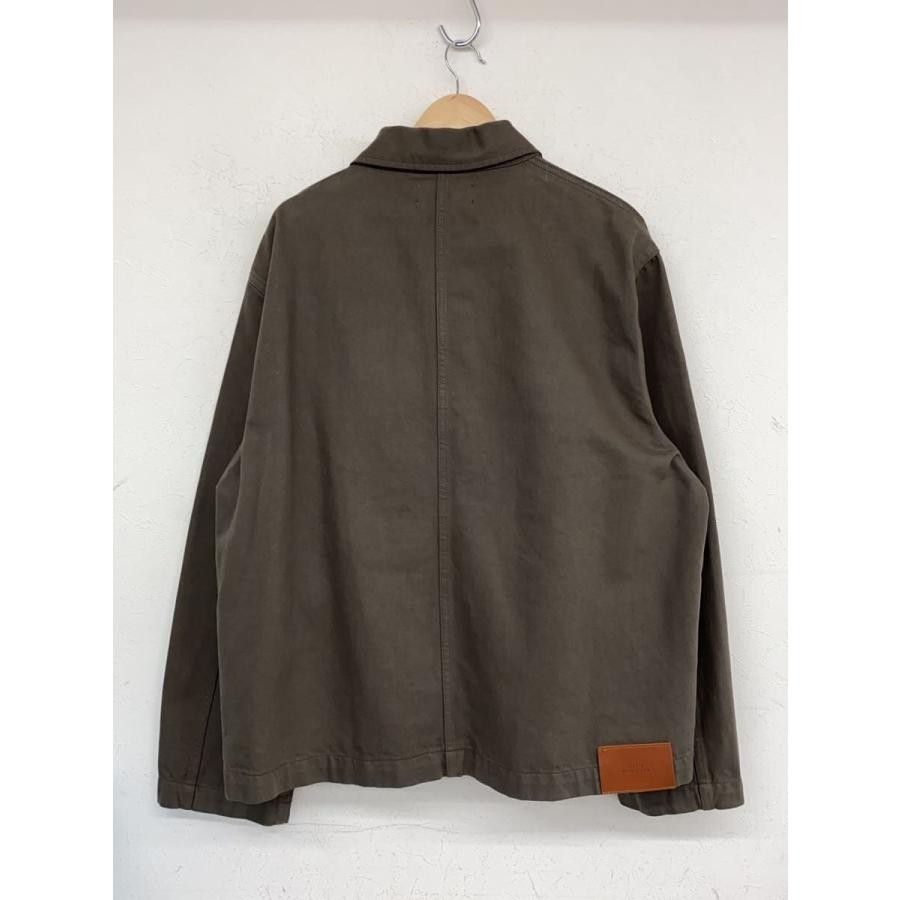 STUDIO NICHOLSON Graph Patch Pocket Denim Jacket Size M 51-10