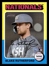 Blake Rutherford 2024 Topps Heritage #240 Nationals BASEBALL ROOKIE RC