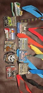 Médaille Du Marathon Rock & Roll De San Diego 2013 – Pendentif Sans Ruban