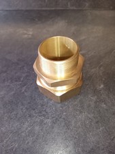 Trac gas pipe fittings 2 inch  Brass connector  New , Unused 