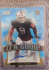 2025 Score - It's Good! Autographs Tyree Wilson #IGG-TWI (AU)