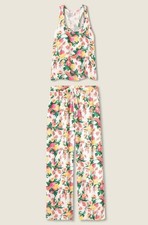 NWT P.J. Salvage Tropical Floral Print PJ Set