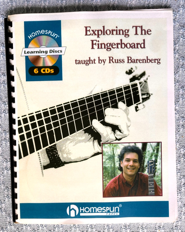 Exploring the Fingerboard Russ Barenberg Learn to Play Guitar CDs Homespun