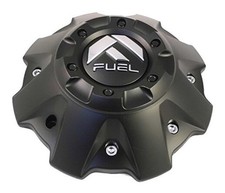 Fuel Wheels Matte Black Custom Center Cap Set of One 1  1001-63B 5-6 LUG