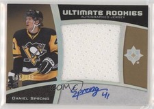2015 Ultimate Collection Spectrum Silver Jersey /149 Daniel Sprong #106 Auto 0pm