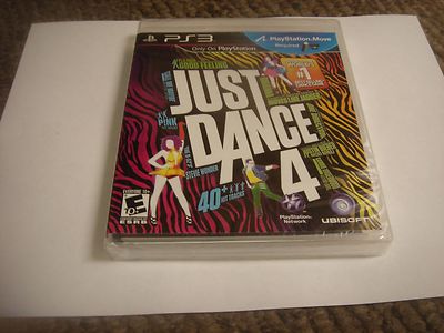 Just Dance 4  Playstation 3 PS3 new