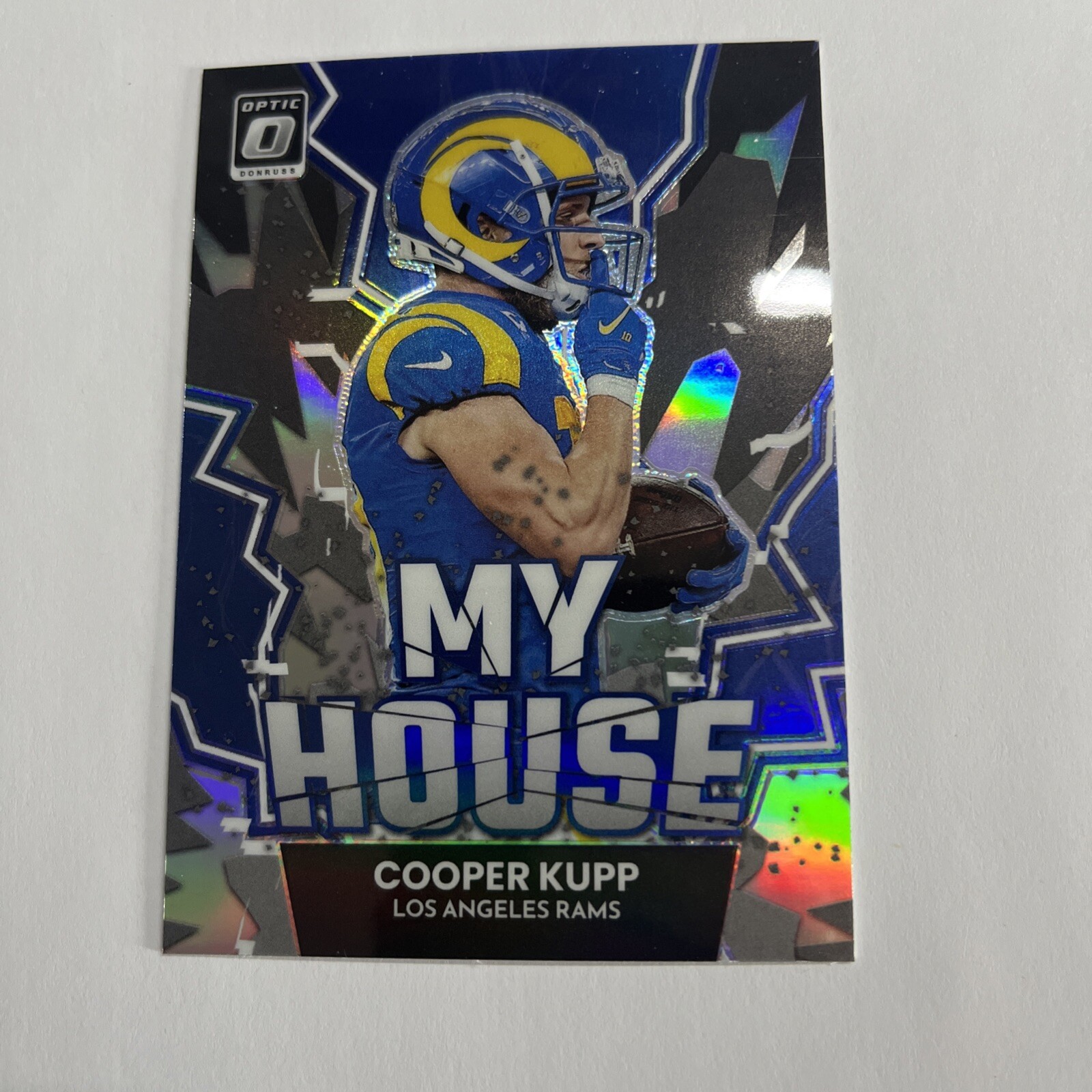 Cooper Kupp 2022 Optic My House Silver Holo Prizm Los Angeles Rams A41