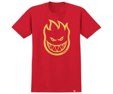 Spitfire Wheels Bighead Red / Gold T-Shirt