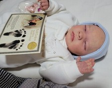 Joseph Reborn Realborn baby doll. It was made about a real, living child.