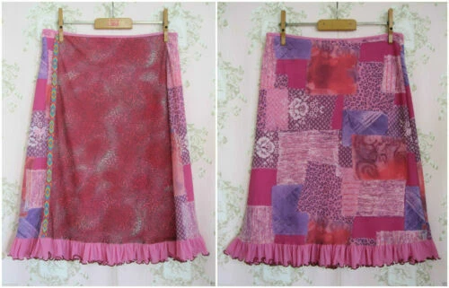 Pink Animal Print Skirts for Women