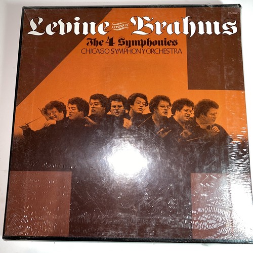 JAMES LEVINE CONDUCTS BRAHMS 4 SYMPHONIES 4 LP BOX SET RCA Red Seal (CRL4-3425) - Picture 17 of 24