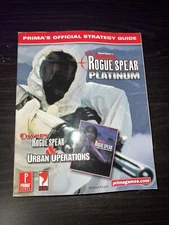 Tom Clancy's Rainbow Six Rogue Spear Platinum Official Strategy Guide Book