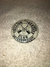 1984 TRILLIUM  TREASURE CLUB PETERBOROUGH Ontario CANADA  Badge Button