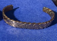 Substantial Copper Braided Bracelet Healing Arthritis And Pain
