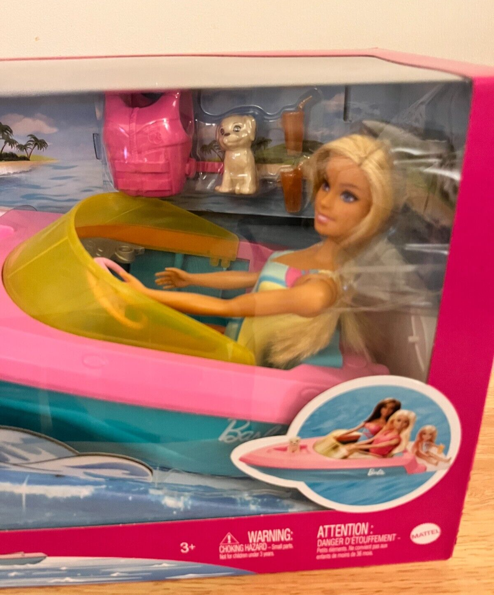 Girls Toys And Pool Babie Doll Toy Boat Playset With Pet Puppy