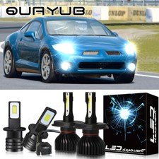 For Mitsubishi Eclipse 2000-2002 6000k Led Headlight Fog Light Bulbs Combo 4pc For Mitsubishi Eclipse 2000-2002 6000k Led Headlight Fog Light Bulbs Combo 4pc