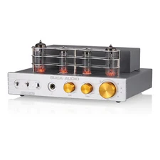 HiFi Bluetooth 5.0 Vacuum Tube Amplifier Class A Stereo Audio Amp Headphone Amp