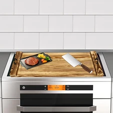Pine Wood Noodle Board Stove Cover Top Cover For Kitchen Electric Gas Stove