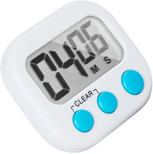 6 Pack Small Digital Kitchen Timer Magnetic Back and On/Off Switch,Minute Second - Picture 2 of 12
